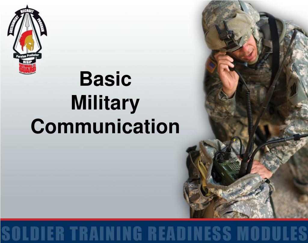 PPT - Basic Military Communication PowerPoint Presentation, free ...