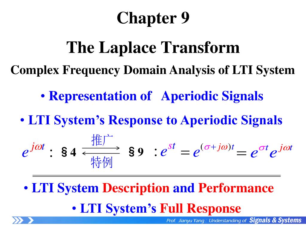 PPT - Chapter 9 The Laplace Transform PowerPoint Presentation, Free ...