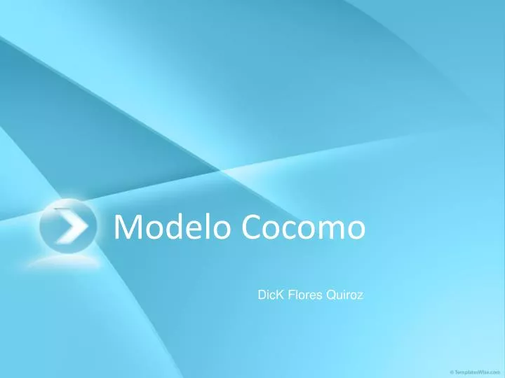 PPT - Modelo Cocomo PowerPoint Presentation, free download - ID:5038347