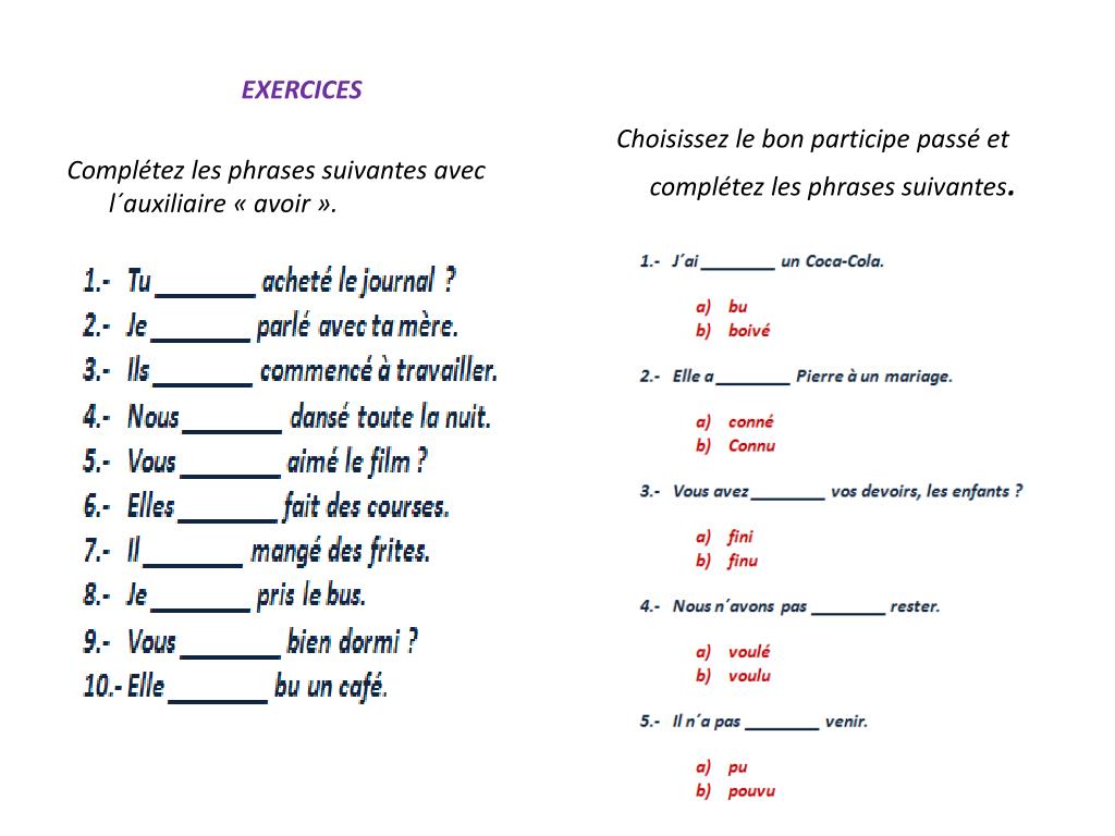 Заключительный этап по французскому языку. Задания на passe compose во французском языке. Passé composé во французском языке упражнения. Passe compose упражнения. Passé composé во французском языке exercices.