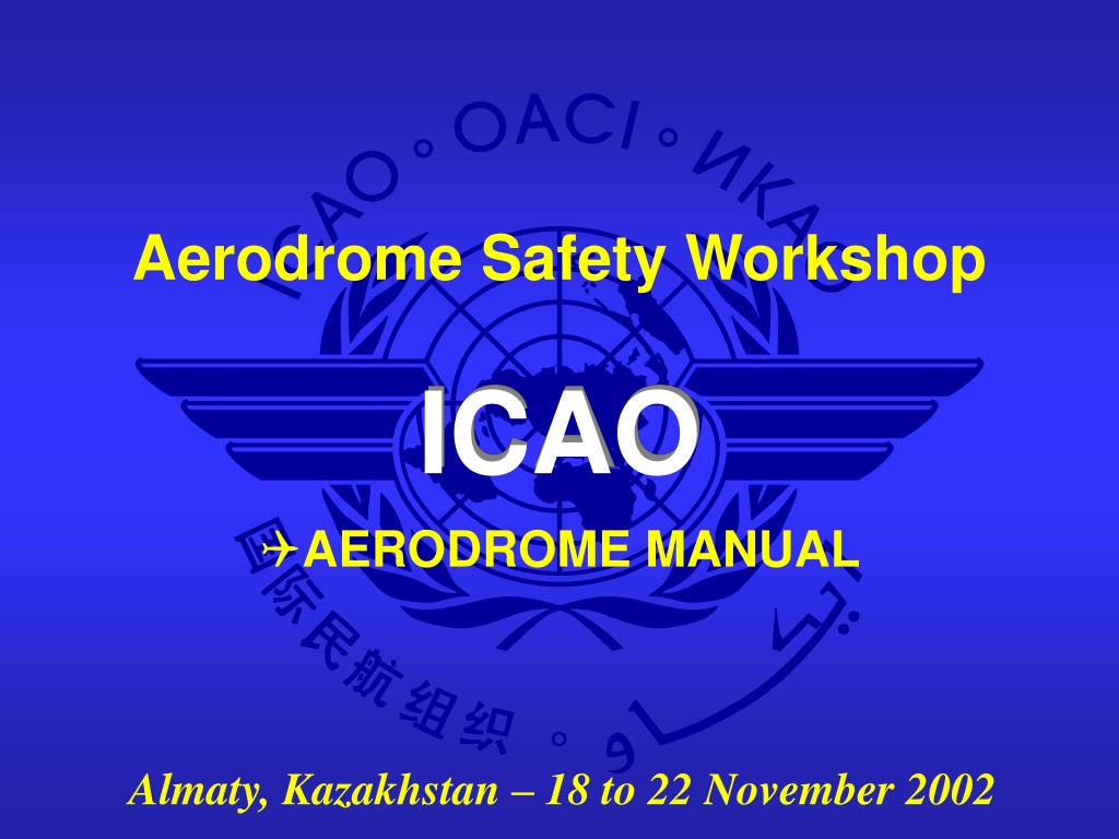 aerodrome manual n.