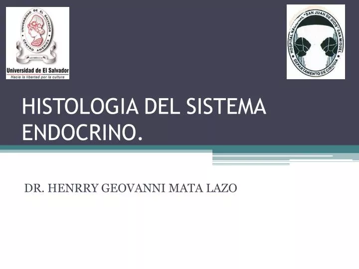 histologia del sistema endocrino n.