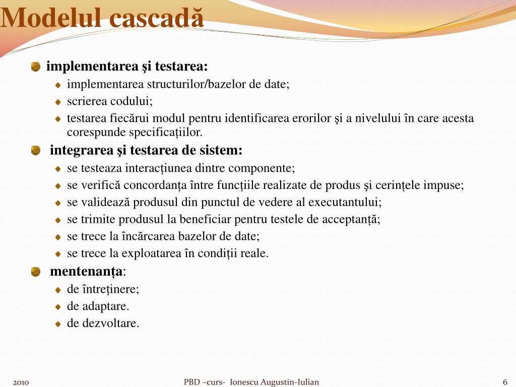 PPT - PROIECTAREA BAZELOR DE DATE PowerPoint Presentation, free download -  ID:5043554