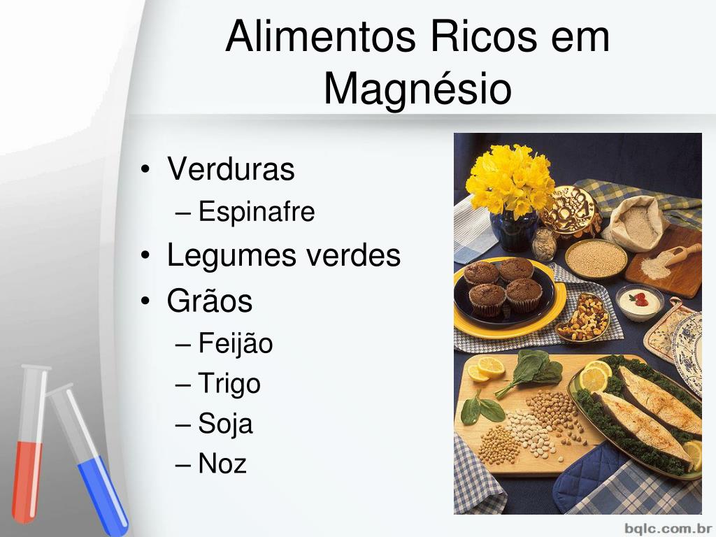 K alimentos contienen magnesio