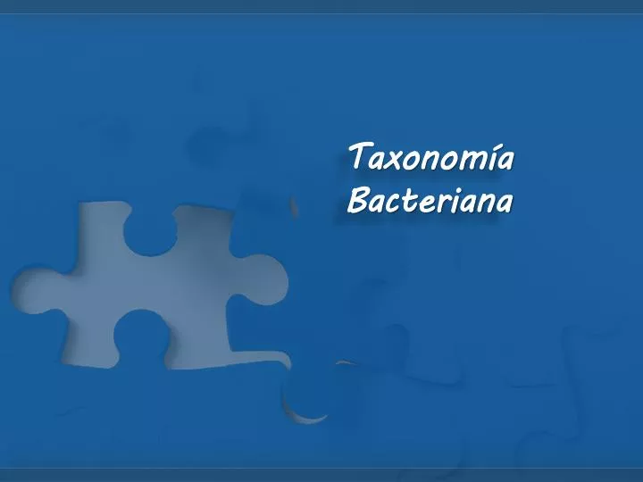 taxonom a bacteriana n.