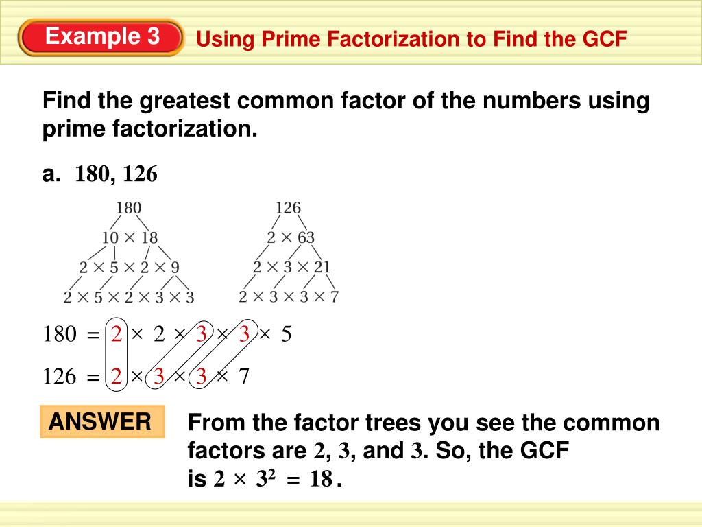 PPT - Using the GCF to Solve Problems PowerPoint Presentation, free ...
