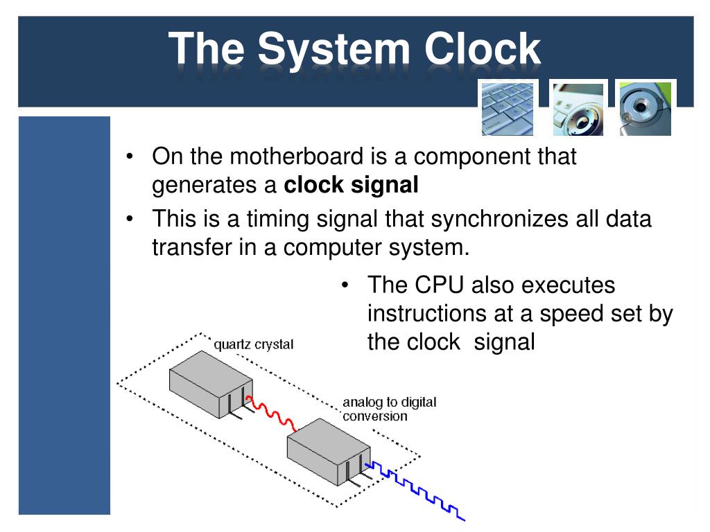 Your system appears. CPU Clock.