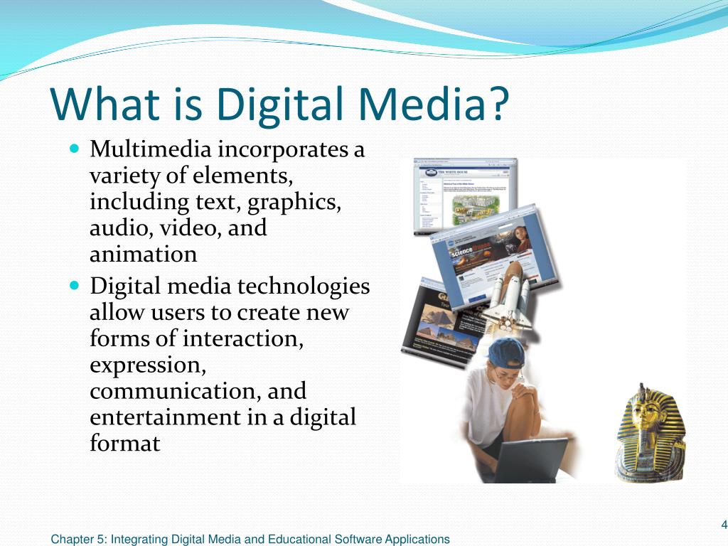 what is digital media presentation