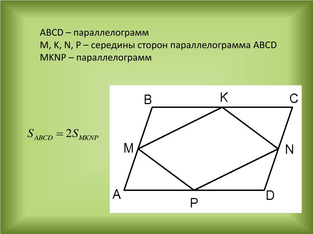 В параллелограмме abcd. Параллелограмм развития памяти а.н Леонтьева. Параллелограмма. Середина стороны параллелограмма. Параллелограмм развития.