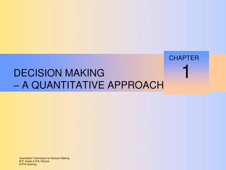 quantitative analysis for management decisions assignment question and answer pdf