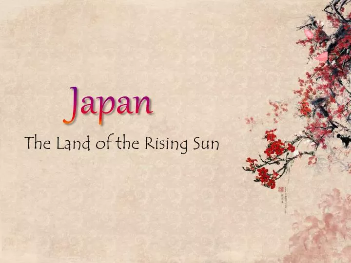 PPT - Japan PowerPoint Presentation, free download - ID:5055582