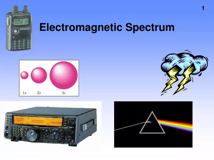 electromagnetic spectrum n.