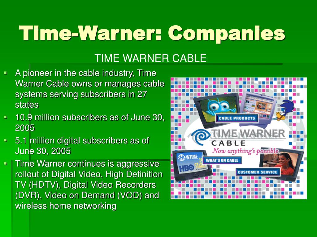 time warner case study answers