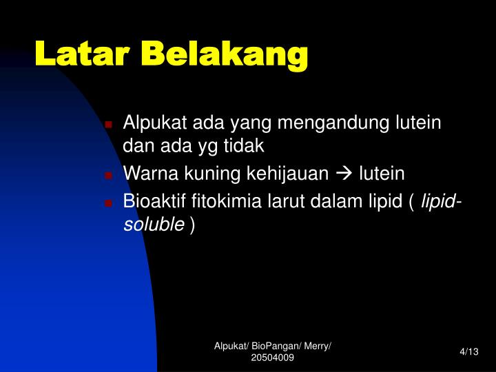  PPT Ekstrak Buah Alpukat Dapat Menginhibisi Pertumbuhan 
