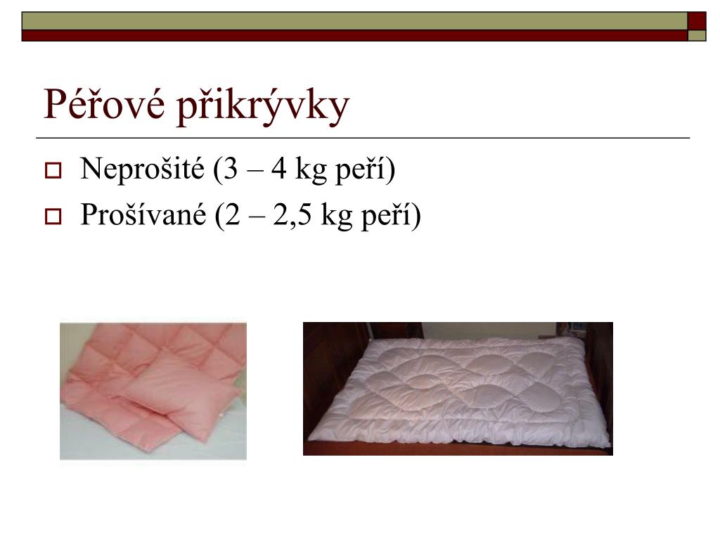 PPT - Stolní prádlo (hotely x domácnost) PowerPoint Presentation, free  download - ID:5062075