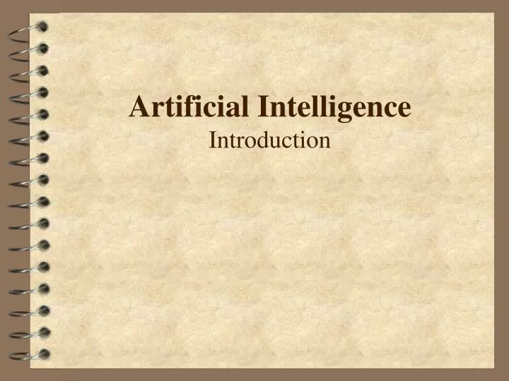 Ppt artificial intelligence introduction powerpoint presentation