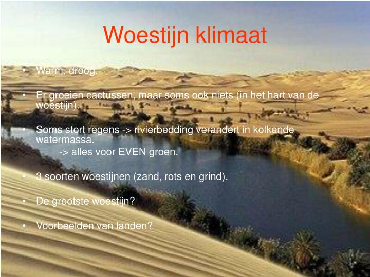 PPT - Het weer & klimaten PowerPoint Presentation - ID:5063976