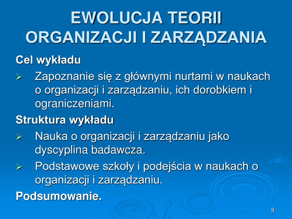 PPT - PODSTAWY ZARZĄDZANIA PowerPoint Presentation, Free Download - ID ...