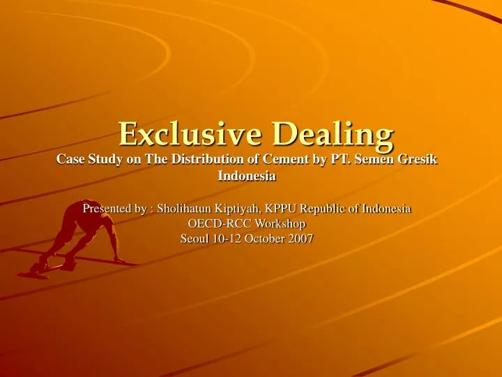 Exclusive Dealing Definition Accc