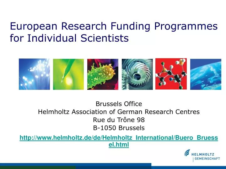 european funding medical research