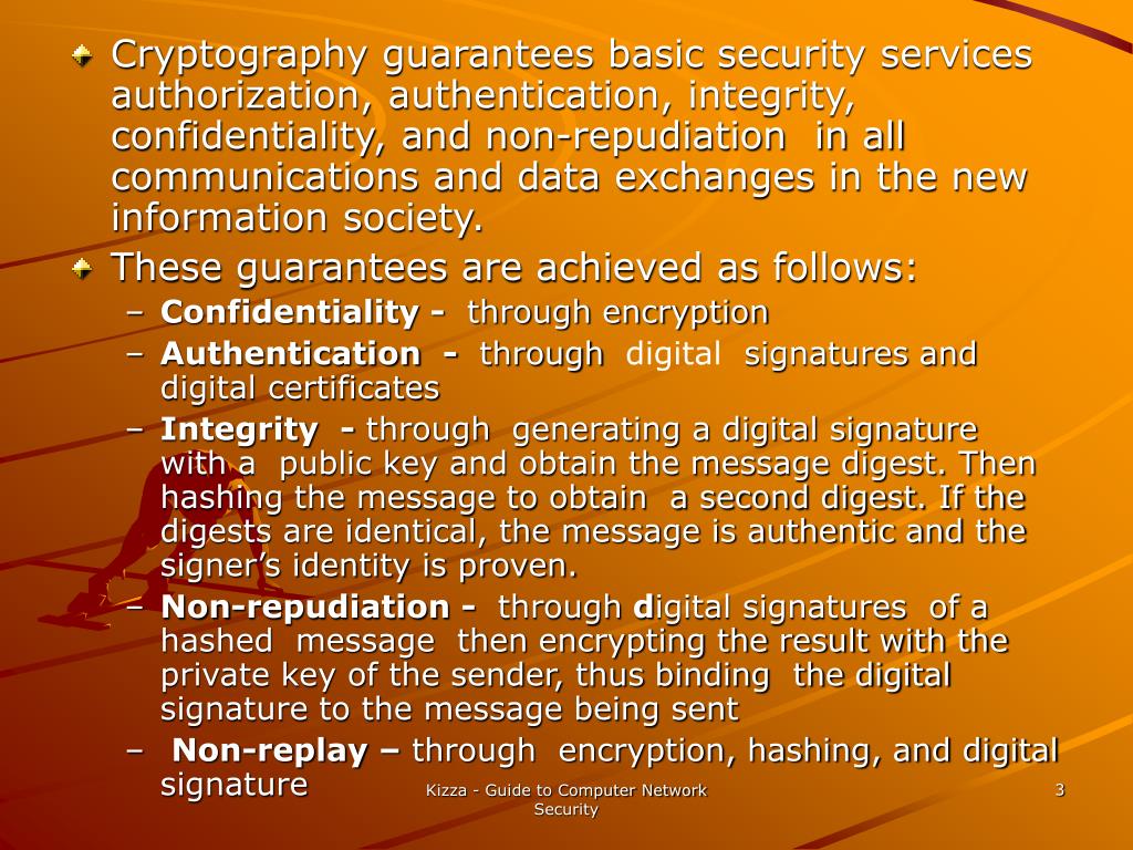 Ppt Chapter 11 Cryptography Powerpoint Presentation Free Download Id5072253