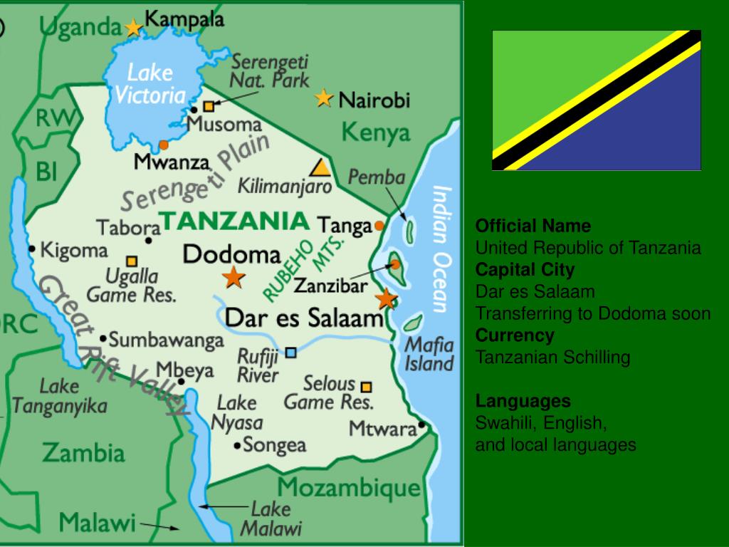Особенности страны танзания