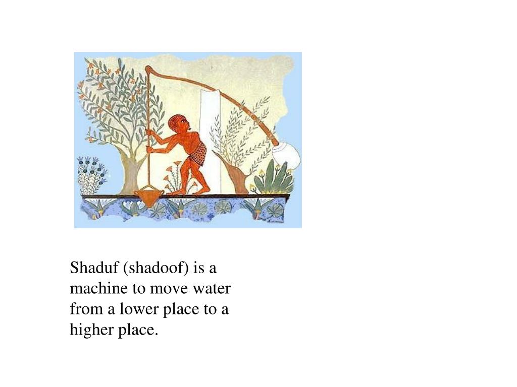 Ancient Egypt Shaduf Facts