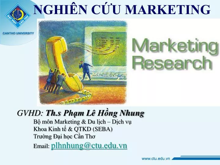 PPT - NGHIÊN CỨU MARKETING PowerPoint Presentation, Free Download - ID ...