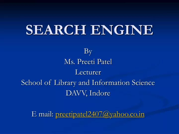 search engine n.