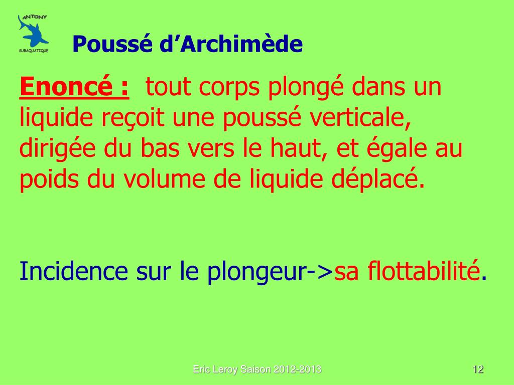 Ppt Sommaire Physique Elementaire Rappels Poussee D Archimede Powerpoint Presentation Id 5077039