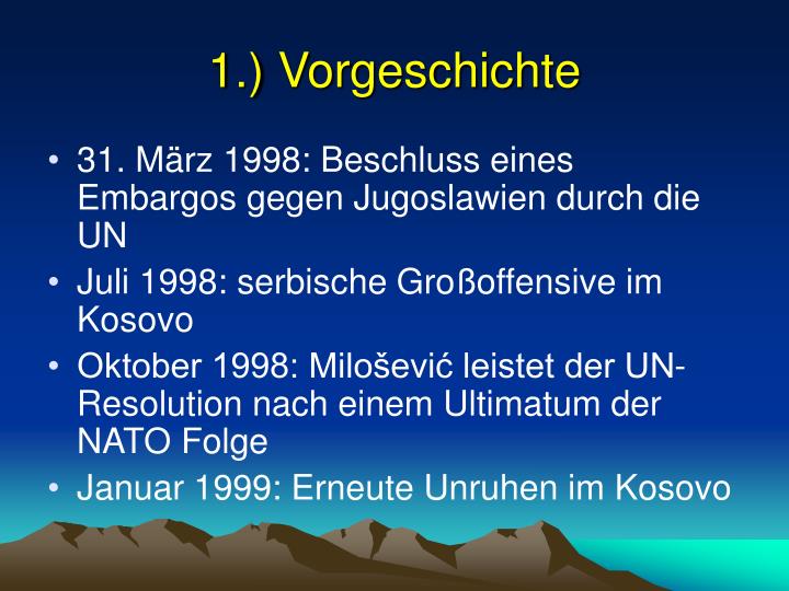 PPT - Der Kosovo-Konflikt PowerPoint Presentation - ID:5077957