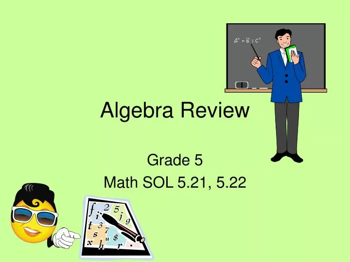 algebra review n.