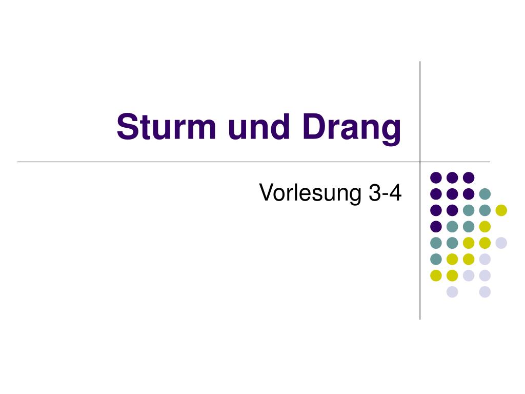 PPT Deutschsprachige Literatur von Aufklärung bis Romantik PowerPoint