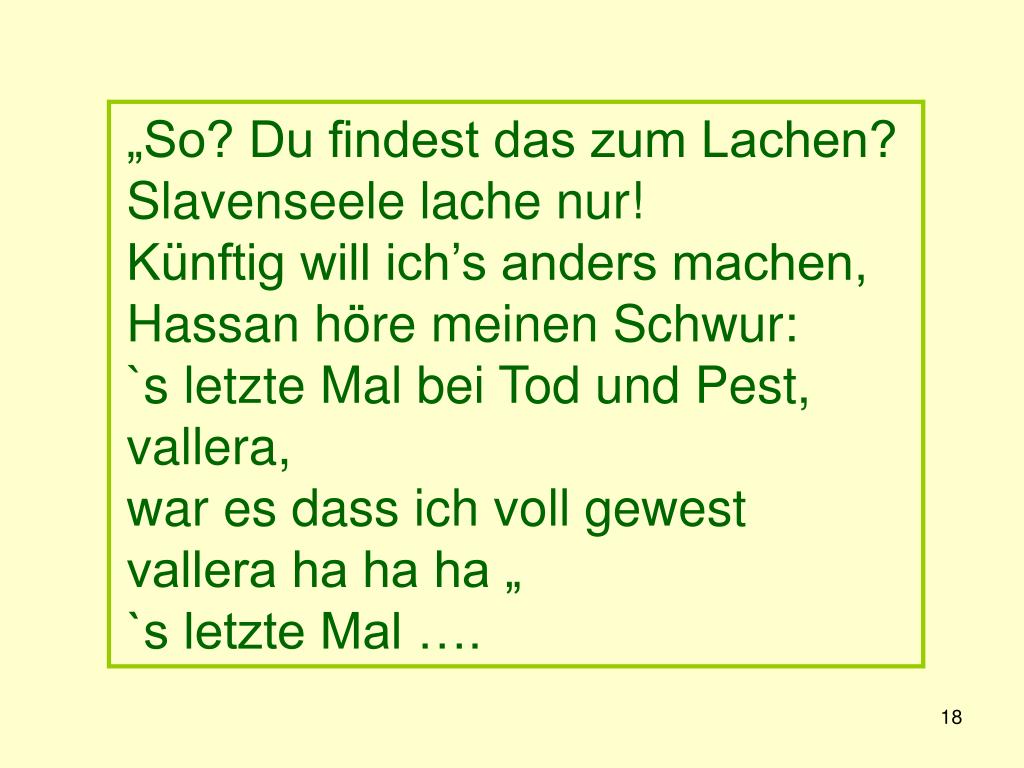 PPT Auf, du junger Wandersmann Auf, du junger Wandersmann! Jetzo