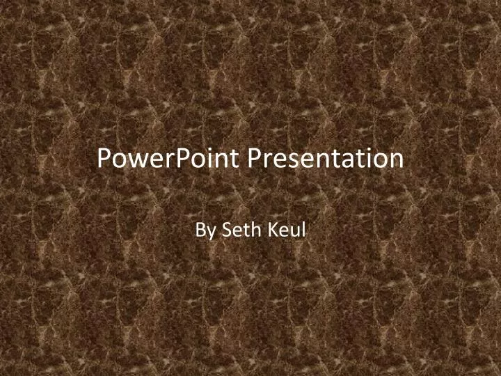 powerpoint presentation n.