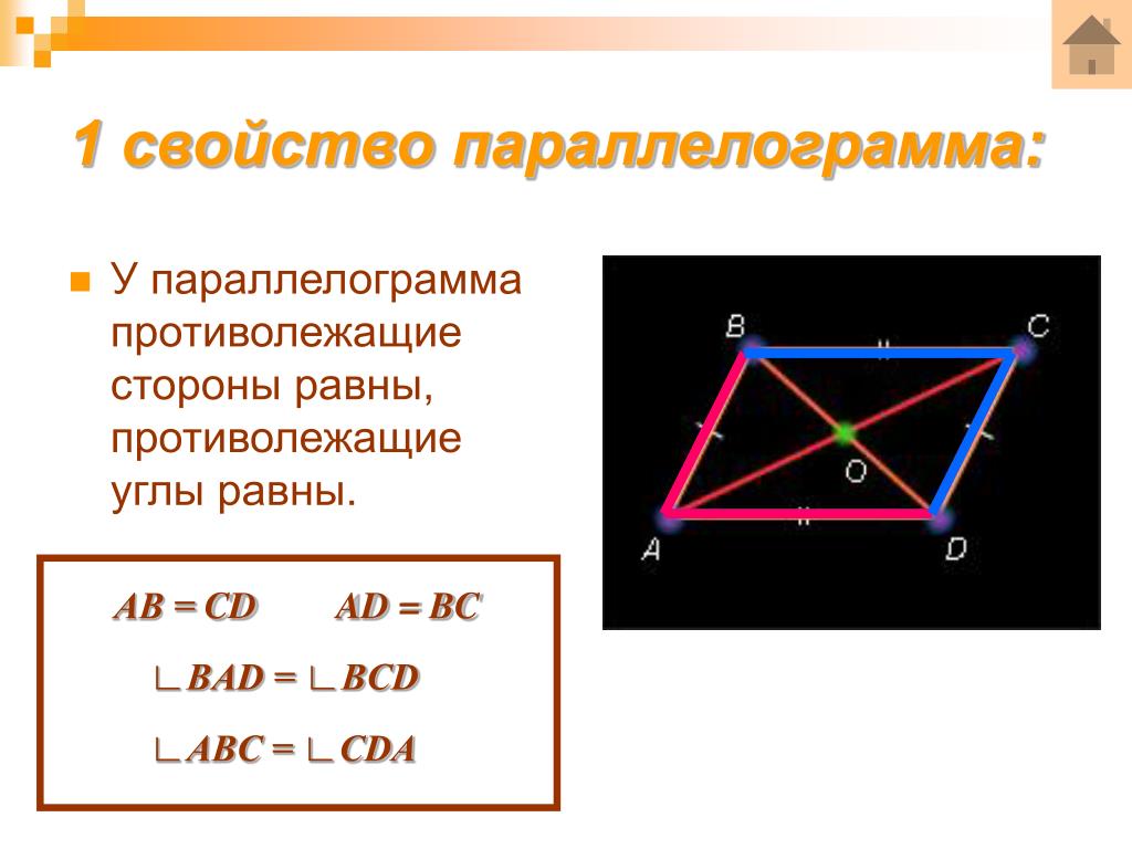 Диагонали любого параллелограмма равны. Параллелограмм. Свойства параллелограмма. Св-ва параллелограмма. У параллелограмма все стороны равны.
