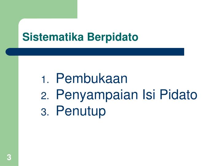 PPT - Pidato (Pertemuan ke-8 ) PowerPoint Presentation 