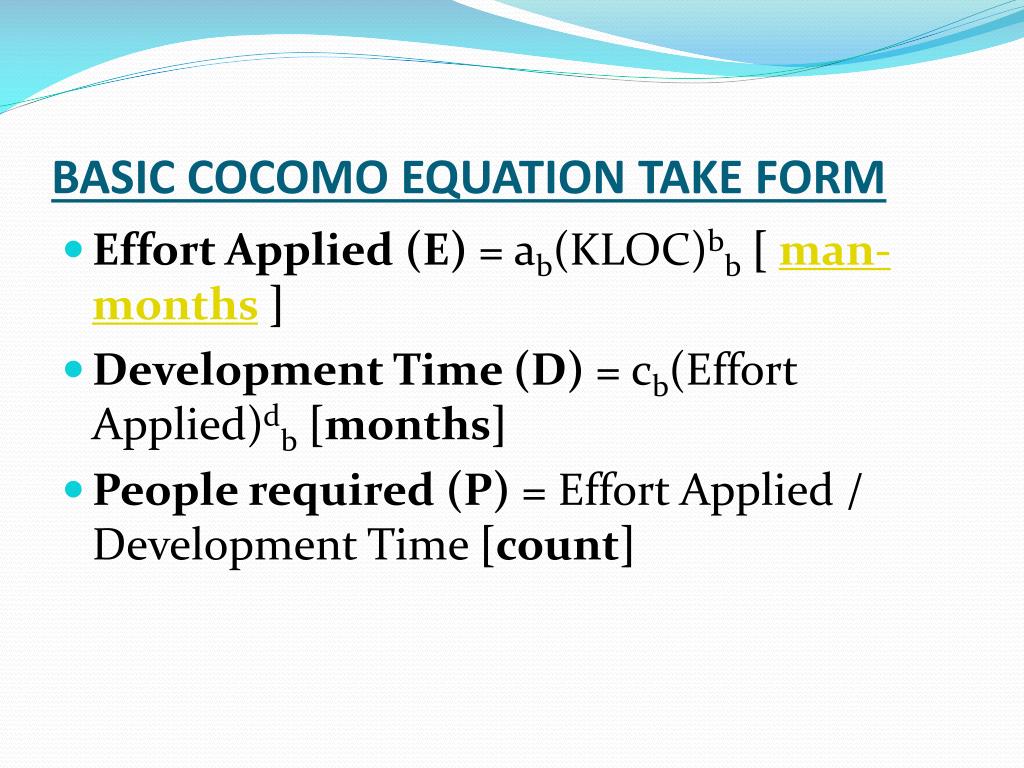 cocomo advantages disadvantages cocomo advantages disadvantages