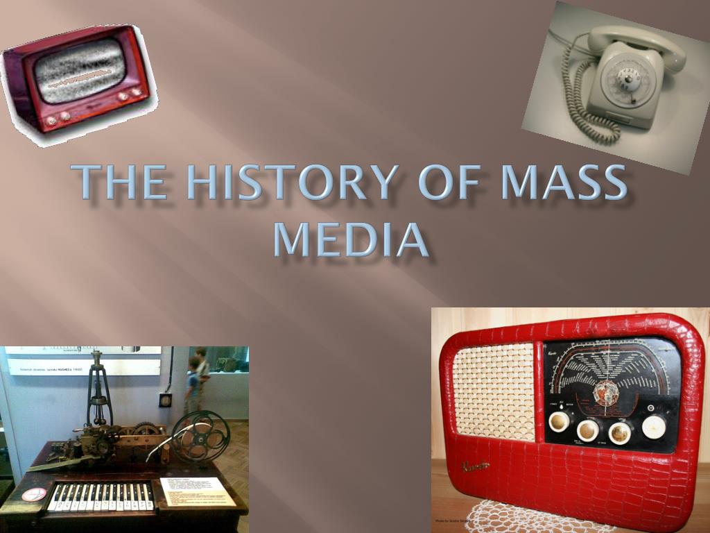 mass media history essay