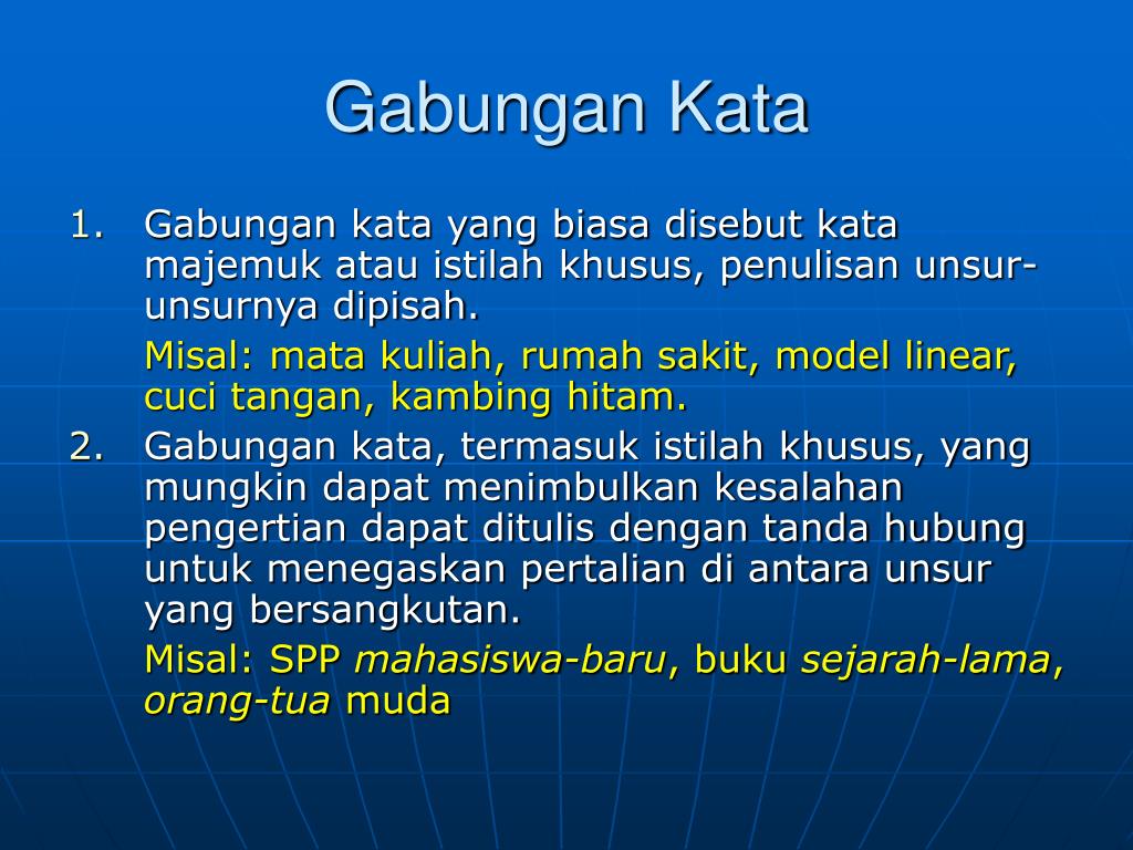 PPT - PENULISAN KATA PowerPoint Presentation, free download - ID:5083882