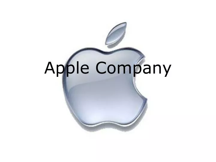 presentation apple company