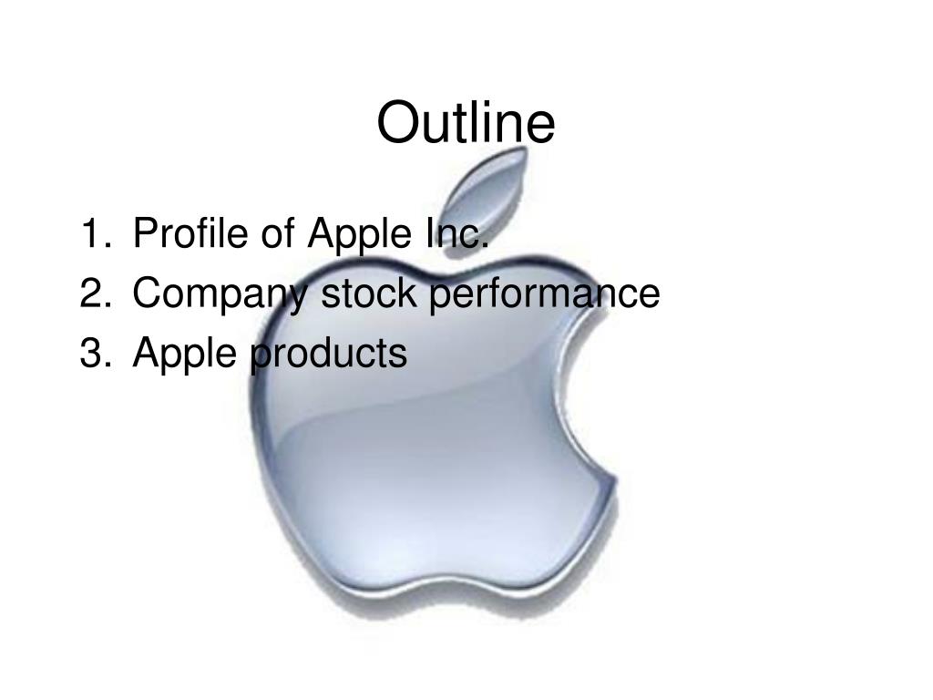 apple company ppt