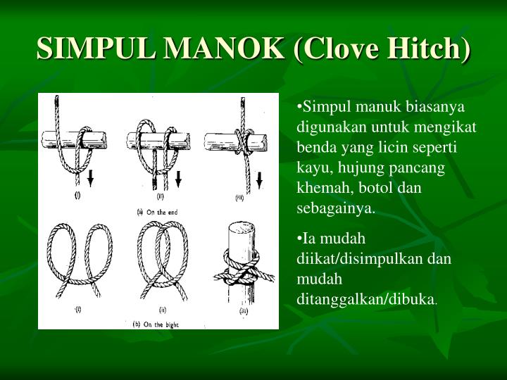 PPT - Jenis-Jenis Ikatan (Knots) Pensyarah; Dr. Sajap Maswan PowerPoint ...