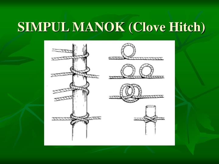 PPT - Jenis-Jenis Ikatan (Knots) Pensyarah; Dr. Sajap Maswan PowerPoint ...