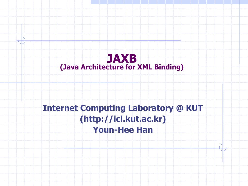 Java Architecture For Xml Binding
