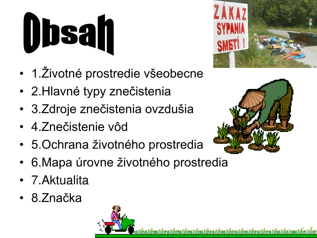 PPT - Životné prostredie na Slovensku PowerPoint Presentation, free  download - ID:5088339