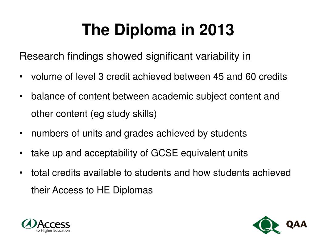 PPT - Access to HE Diploma key developments PowerPoint Presentation, free  download - ID:5089014