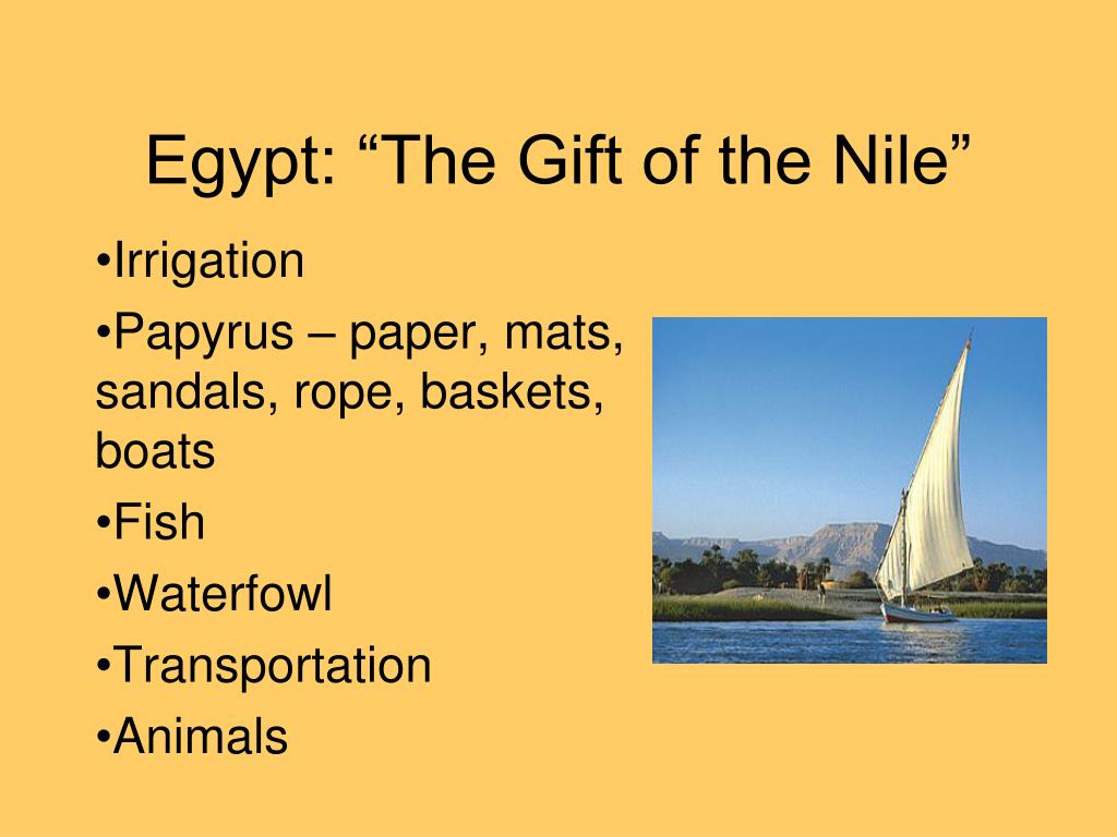 Egypt, The Gift of the Nile-chantamquoc.vn