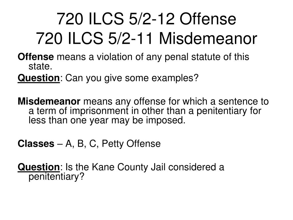 PPT Illinois Criminal Law PowerPoint Presentation, free download ID