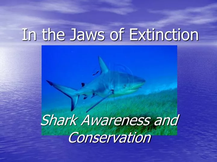 in the jaws of extinction n.